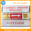 Vanne Yamato oxygène Flashback aresstor safety vavle 288R pour régulateur